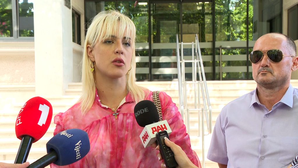 Zamjenica gradonačelnika Podgorice Nađa Ljiljanić nakon sastanka odbornika vladajuće koalicije