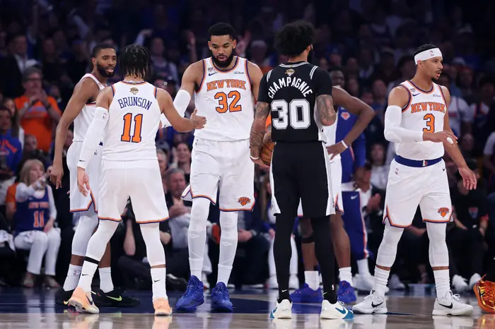 Detalj sa meča Njujork Niks - San Antonio Spars, utakmica broj četiri NBA finala (Foto: AL BELLO / Getty images / Profimedia)